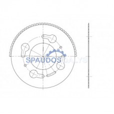 Perforacinis peiliukas 878 546 43 D KBA